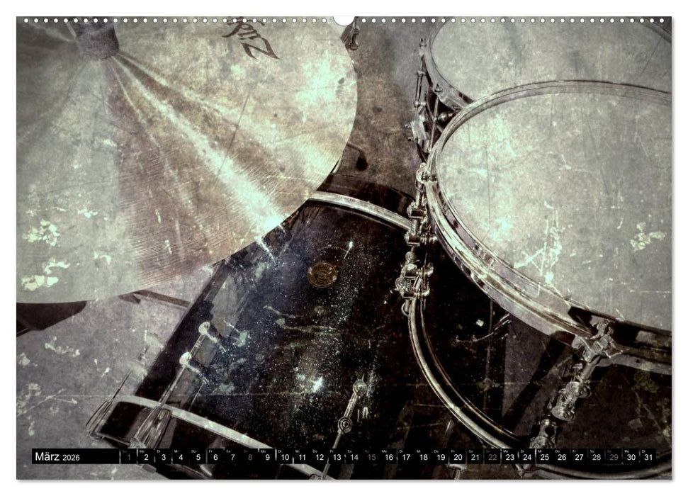 Musik im Fokus (CALVENDO Premium Wandkalender 2026)