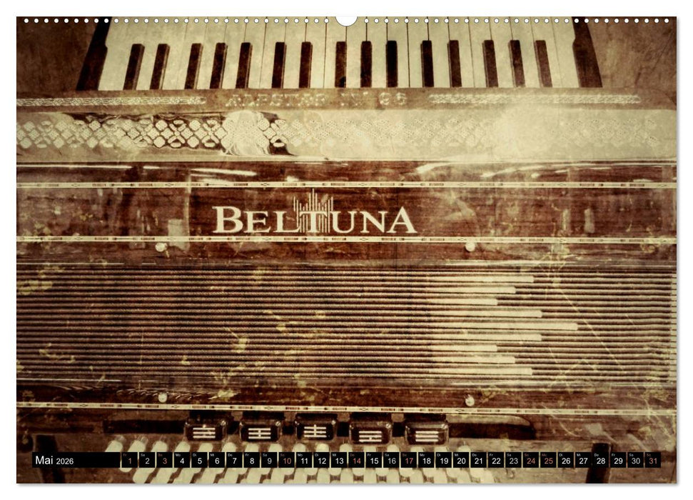 Musik im Fokus (CALVENDO Premium Wandkalender 2026)