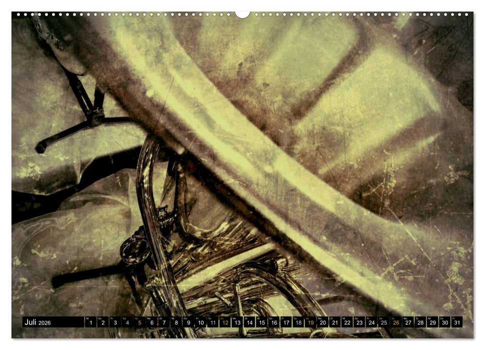 Musik im Fokus (CALVENDO Premium Wandkalender 2026)