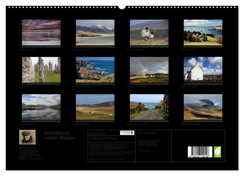 Schottlands wilder Westen (CALVENDO Premium Wandkalender 2026)