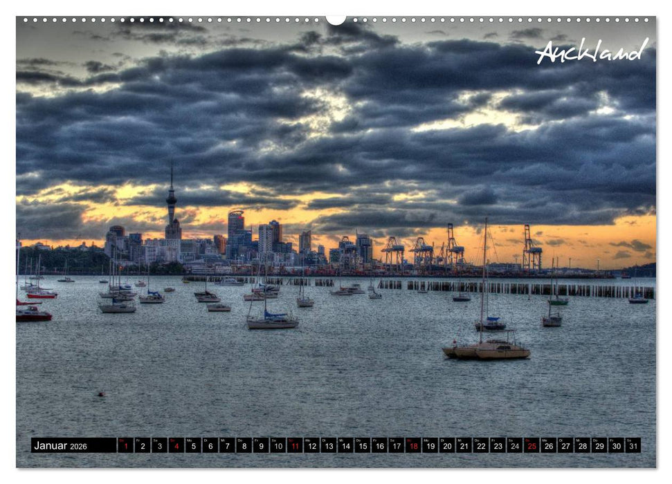 Neuseeland (CALVENDO Premium Wandkalender 2026)