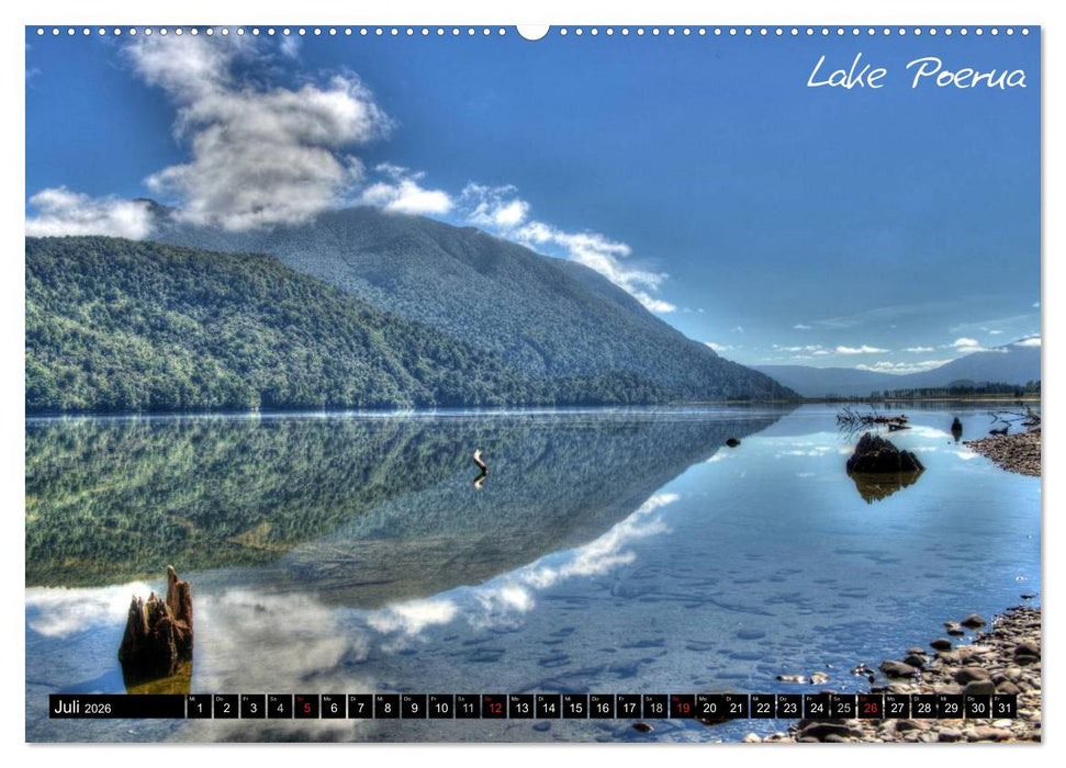 Neuseeland (CALVENDO Premium Wandkalender 2026)