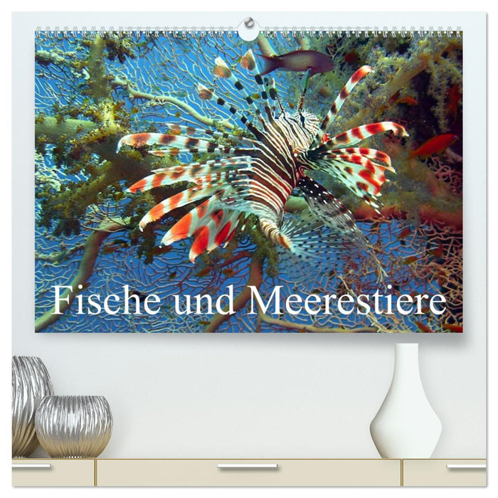 Fische und Meerestiere (CALVENDO Premium Wandkalender 2026)