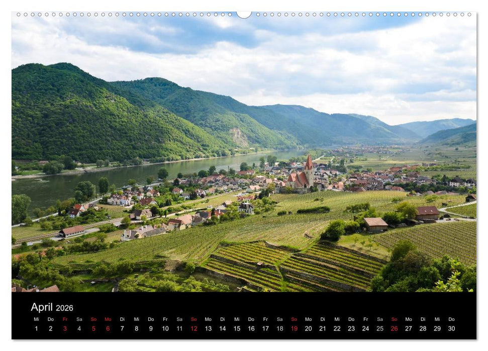 Wachau, Wachau, du Träumerin (CALVENDO Premium Wandkalender 2026)