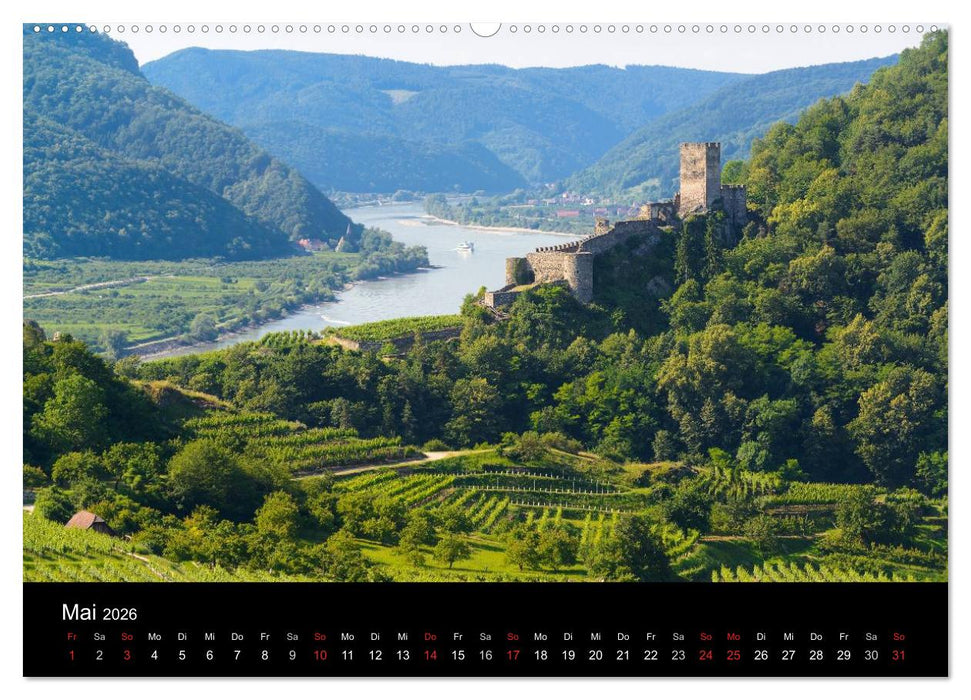 Wachau, Wachau, du Träumerin (CALVENDO Premium Wandkalender 2026)