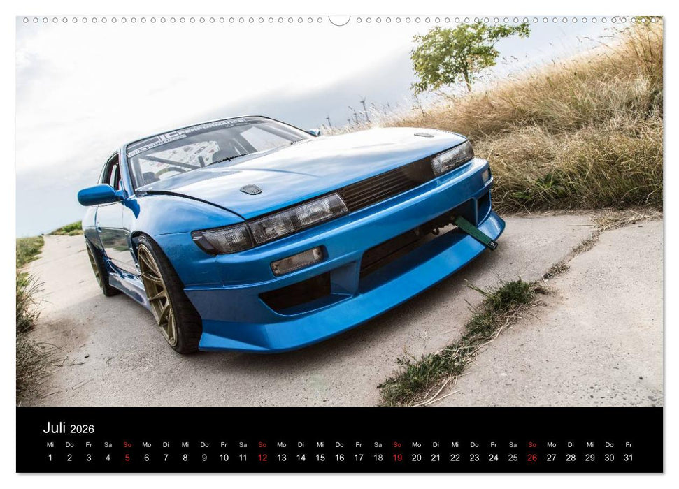 Nissan Silvia PS13 (CALVENDO Premium Wandkalender 2026)