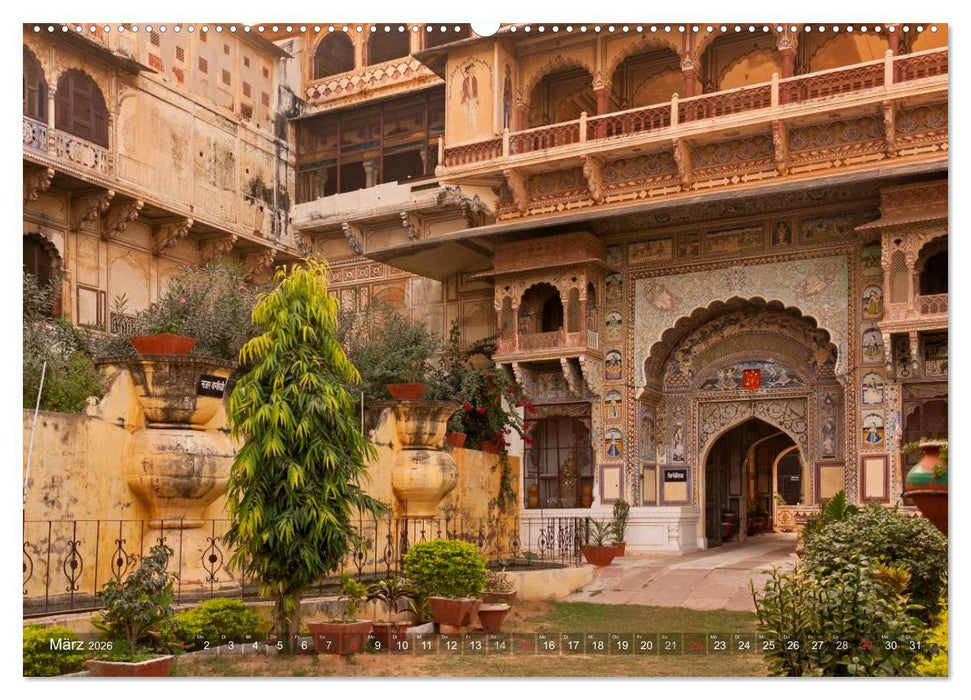 Zauberhaftes Indien (CALVENDO Premium Wandkalender 2026)
