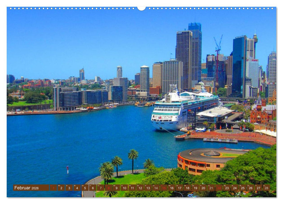 Australien • Impressionen (CALVENDO Premium Wandkalender 2026)