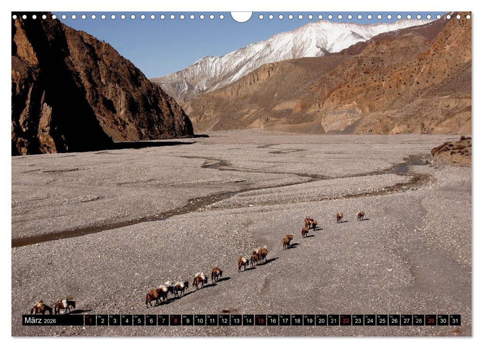 Nepal (CALVENDO Wandkalender 2026)