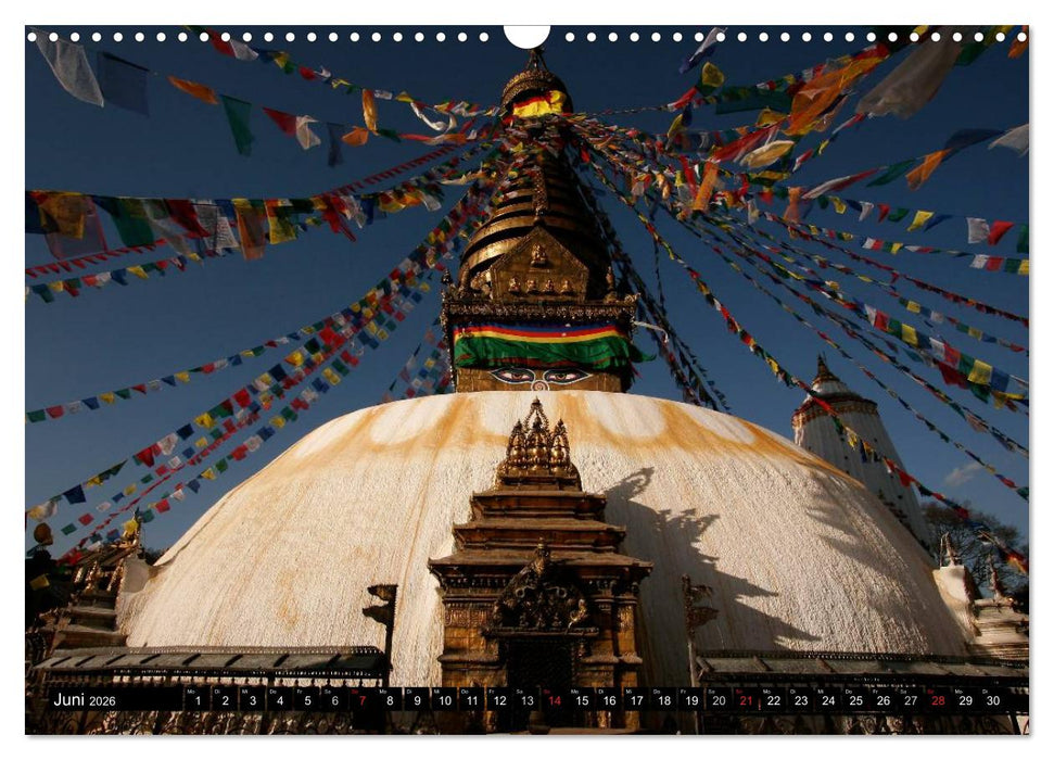 Nepal (CALVENDO Wandkalender 2026)