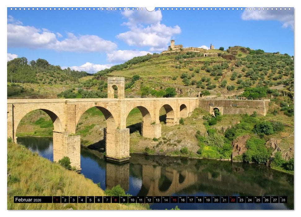Extremadura - Unbekanntes Spanien (CALVENDO Wandkalender 2026)