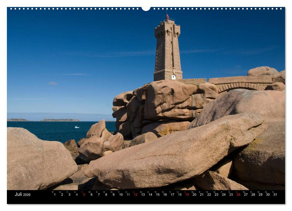 Leuchttürme (CALVENDO Premium Wandkalender 2026)