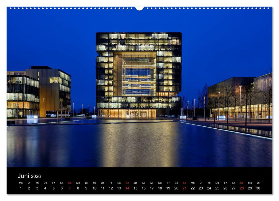 Ruhrlights II - Nachtlichter des Ruhrgebietes (CALVENDO Wandkalender 2026)