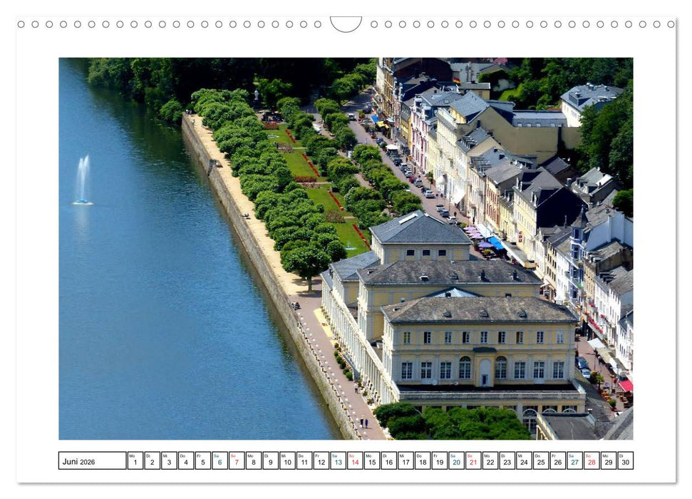 Bad Ems - Kurort und Kaiserbad an der Lahn (CALVENDO Wandkalender 2026)