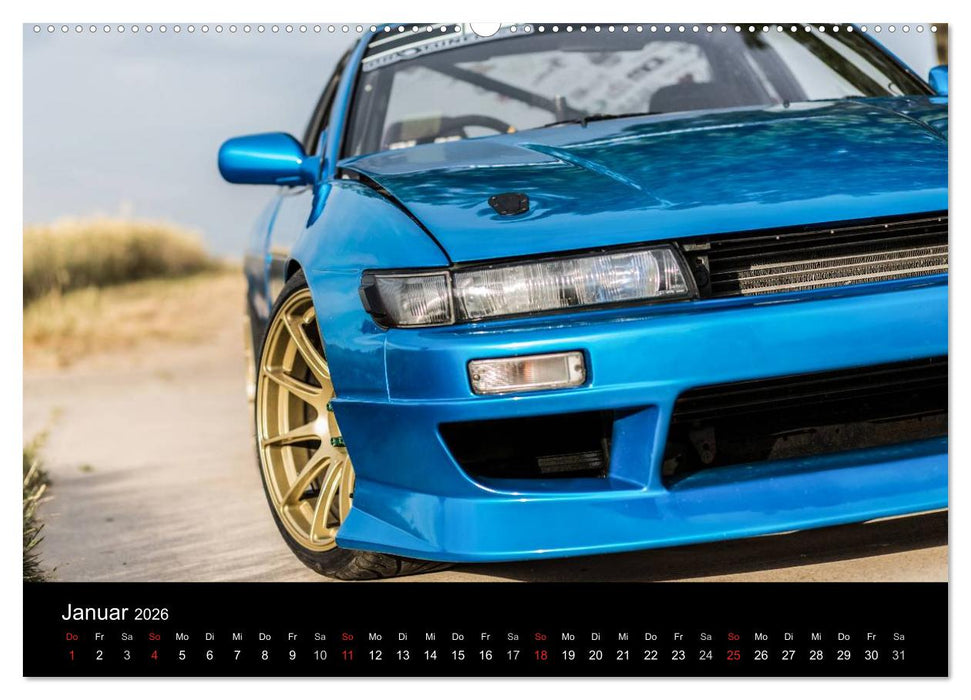 Nissan Silvia PS13 (CALVENDO Wandkalender 2026)