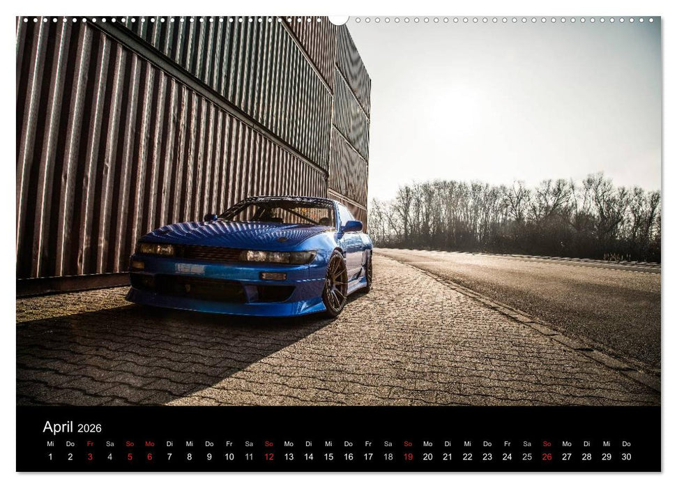 Nissan Silvia PS13 (CALVENDO Wandkalender 2026)