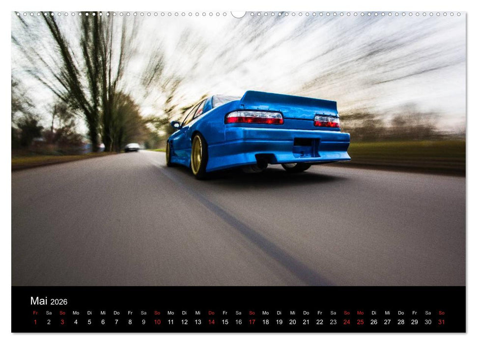 Nissan Silvia PS13 (CALVENDO Wandkalender 2026)