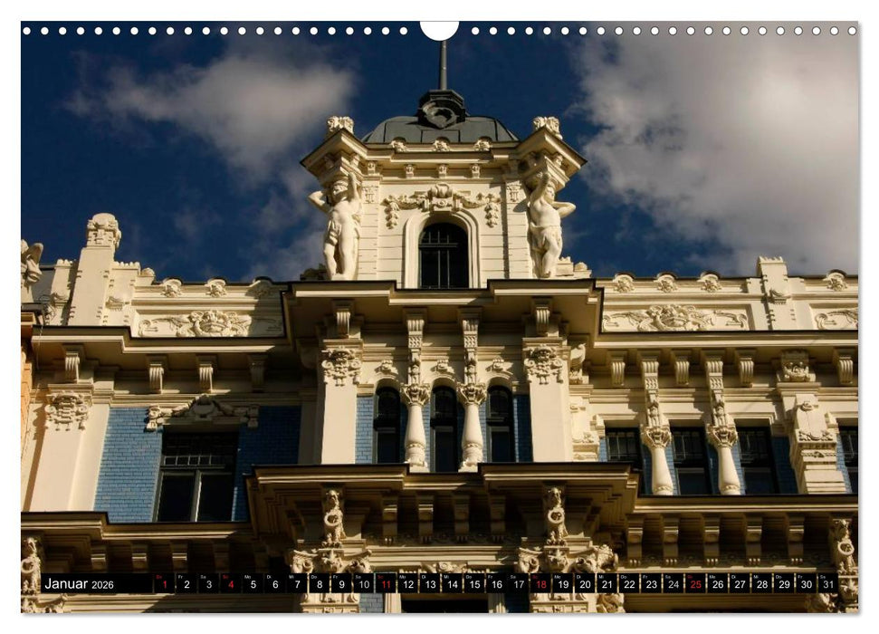 Riga + Jurmala (CALVENDO Wandkalender 2026)