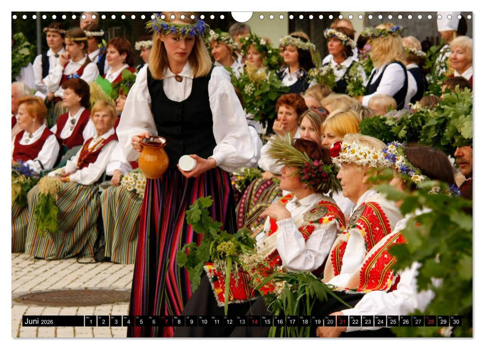 Riga + Jurmala (CALVENDO Wandkalender 2026)