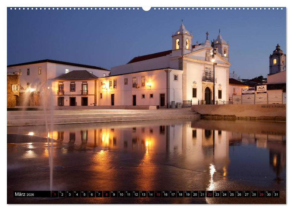 Die Algarve (CALVENDO Premium Wandkalender 2026)