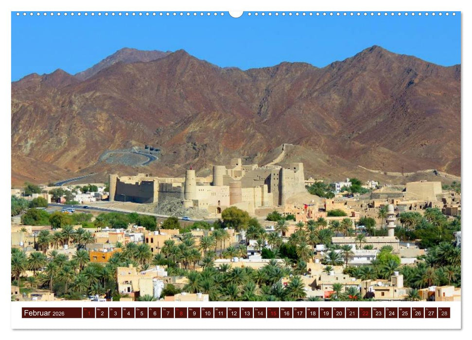 Oman (CALVENDO Premium Wandkalender 2026)