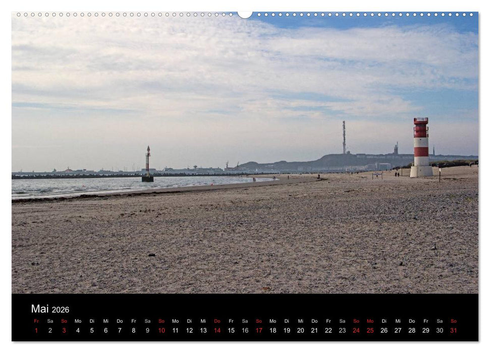 Helgoland - idyllische Nordseeinsel (CALVENDO Wandkalender 2026)