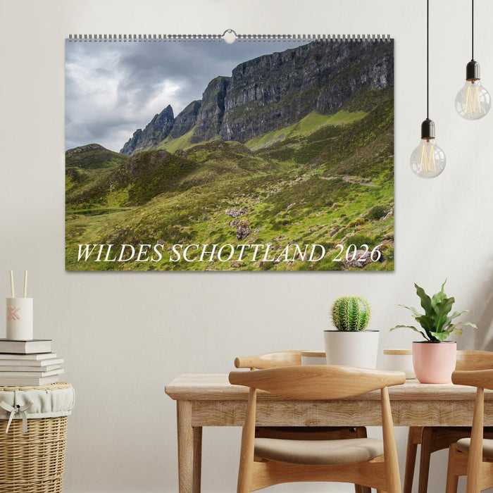 Wildes Schottland 2026 (CALVENDO Wandkalender 2026)