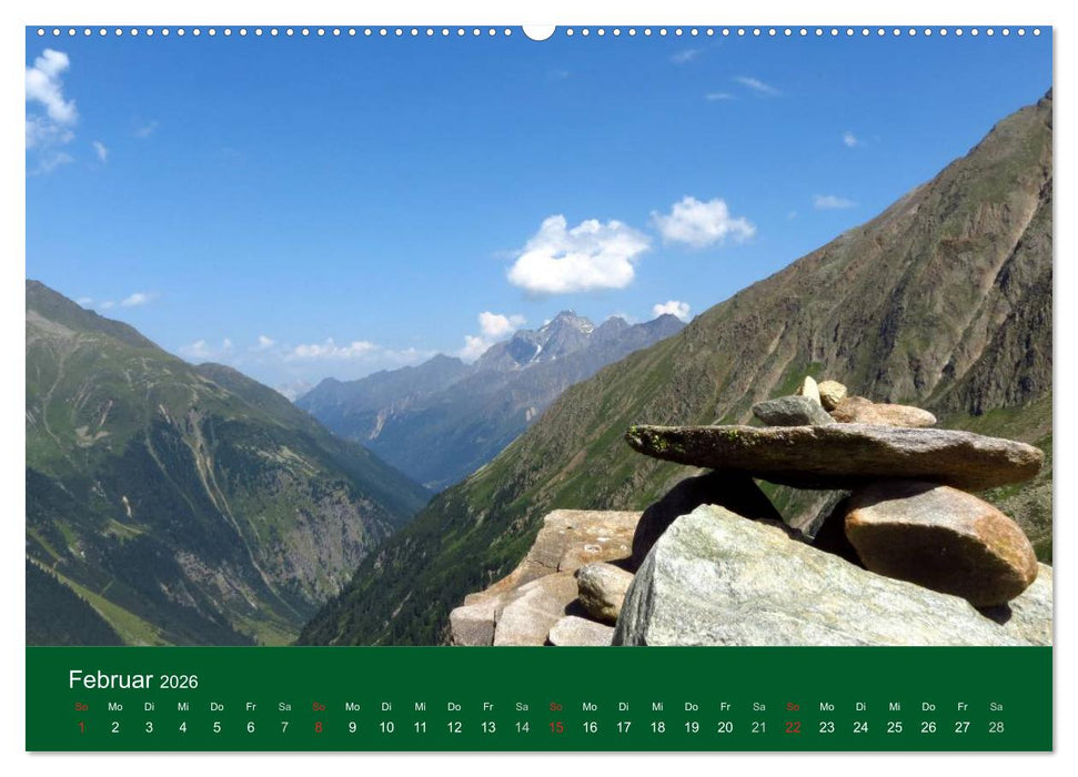 Stubaital (CALVENDO Premium Wandkalender 2026)