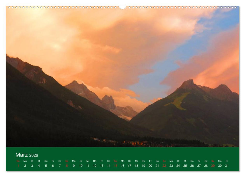 Stubaital (CALVENDO Premium Wandkalender 2026)