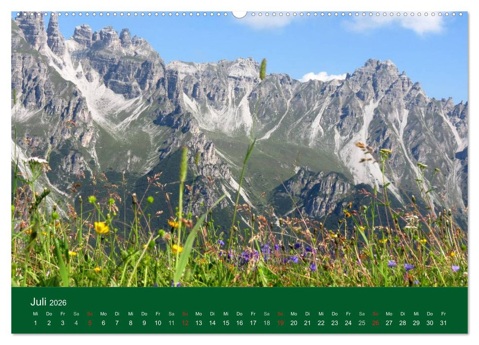 Stubaital (CALVENDO Premium Wandkalender 2026)