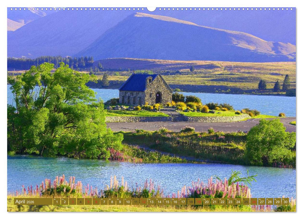 Neuseeland • Impressionen (CALVENDO Premium Wandkalender 2026)