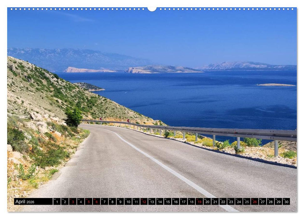 Kroatien (CALVENDO Premium Wandkalender 2026)