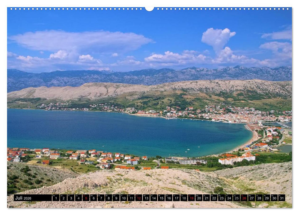 Kroatien (CALVENDO Premium Wandkalender 2026)