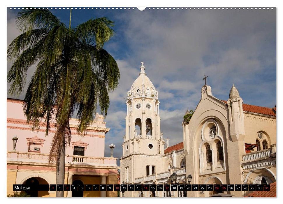 Panama Stadt (CALVENDO Premium Wandkalender 2026)