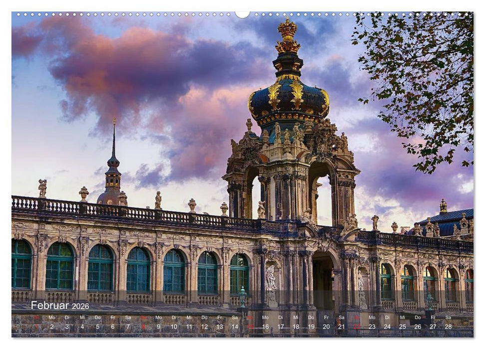 Dresden Bilder 2026 (CALVENDO Premium Wandkalender 2026)