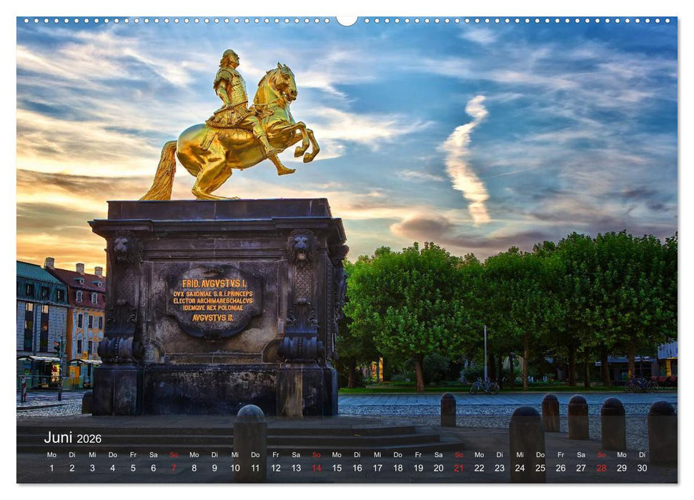 Dresden Bilder 2026 (CALVENDO Premium Wandkalender 2026)