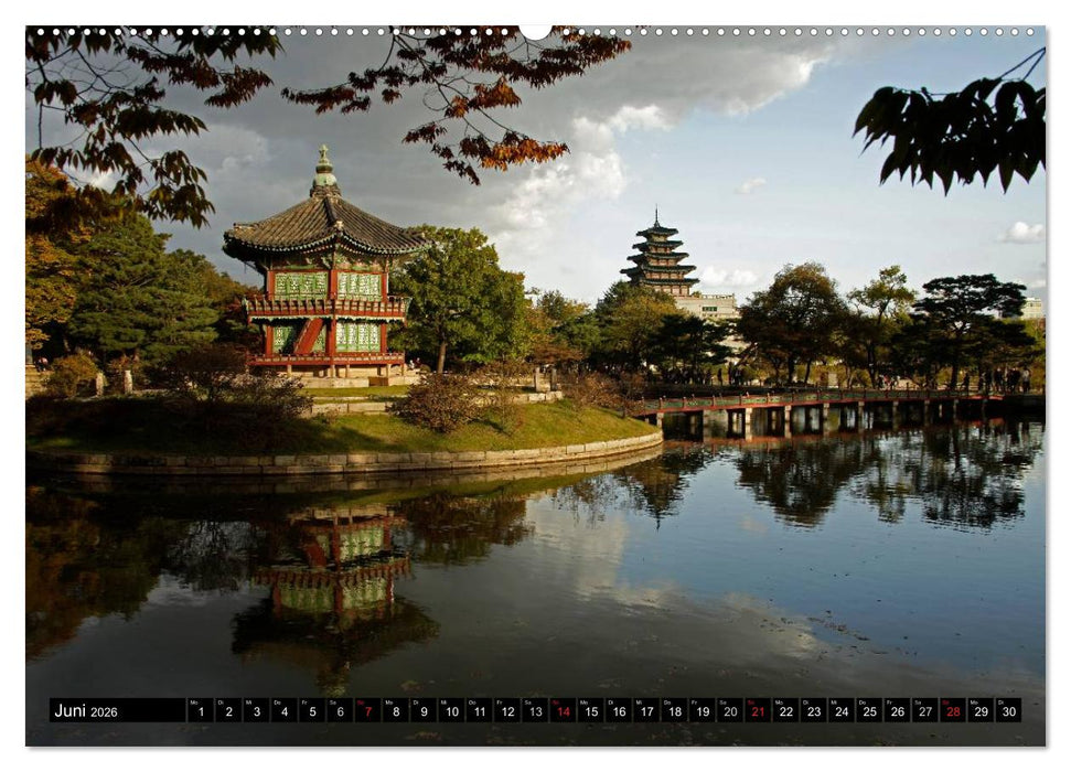 Seoul (CALVENDO Premium Wandkalender 2026)