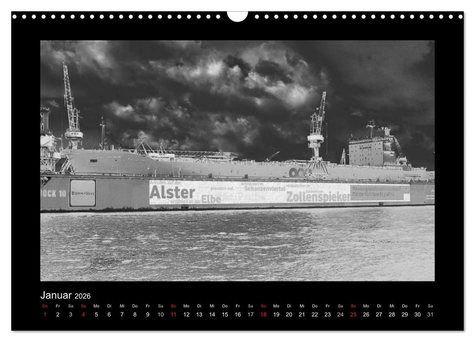 Schiffe anders (CALVENDO Wandkalender 2026)