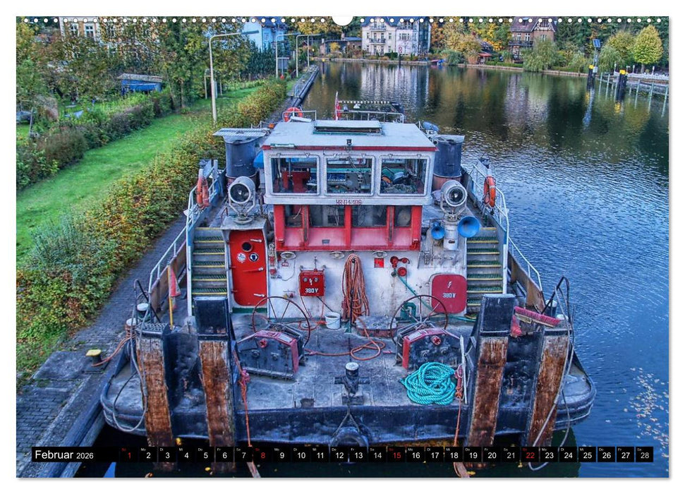 Binnenschiffe (CALVENDO Premium Wandkalender 2026)