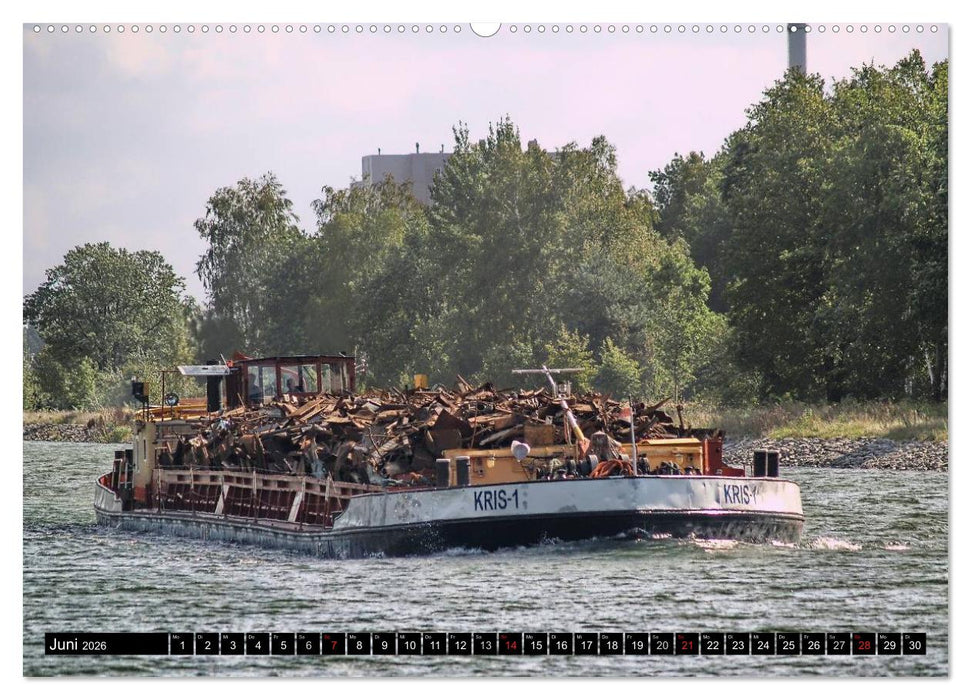 Binnenschiffe (CALVENDO Premium Wandkalender 2026)