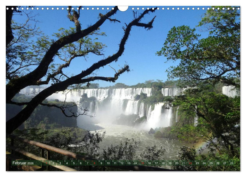 Mein Südamerika, mein Iguazu (CALVENDO Wandkalender 2026)