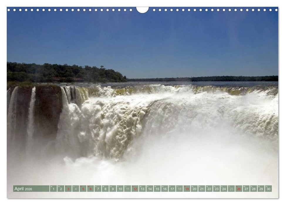 Mein Südamerika, mein Iguazu (CALVENDO Wandkalender 2026)