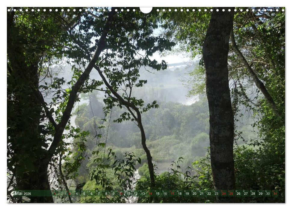 Mein Südamerika, mein Iguazu (CALVENDO Wandkalender 2026)