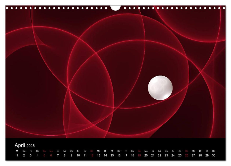 Exklusive Fraktalkunst / AT-Version (CALVENDO Wandkalender 2026)