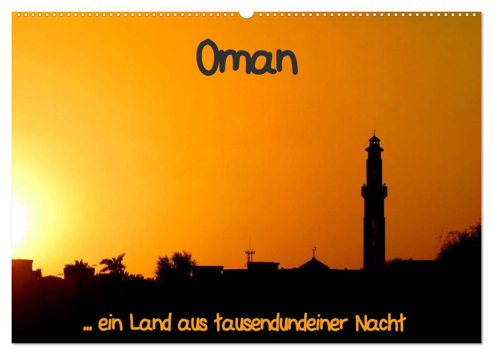Oman (CALVENDO Wandkalender 2026)