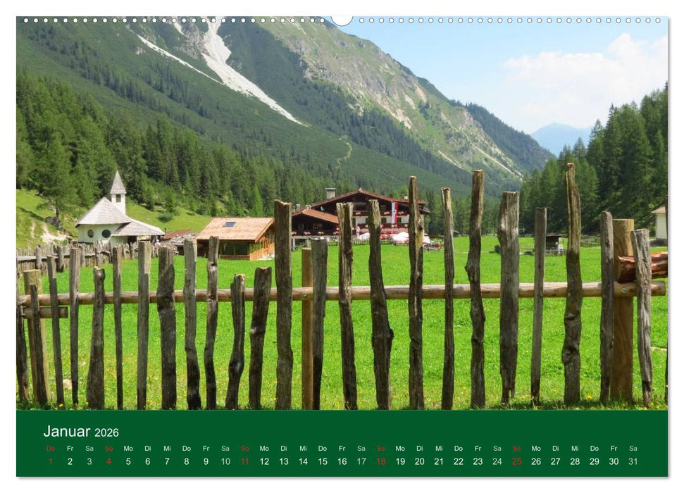 Stubaital (CALVENDO Wandkalender 2026)