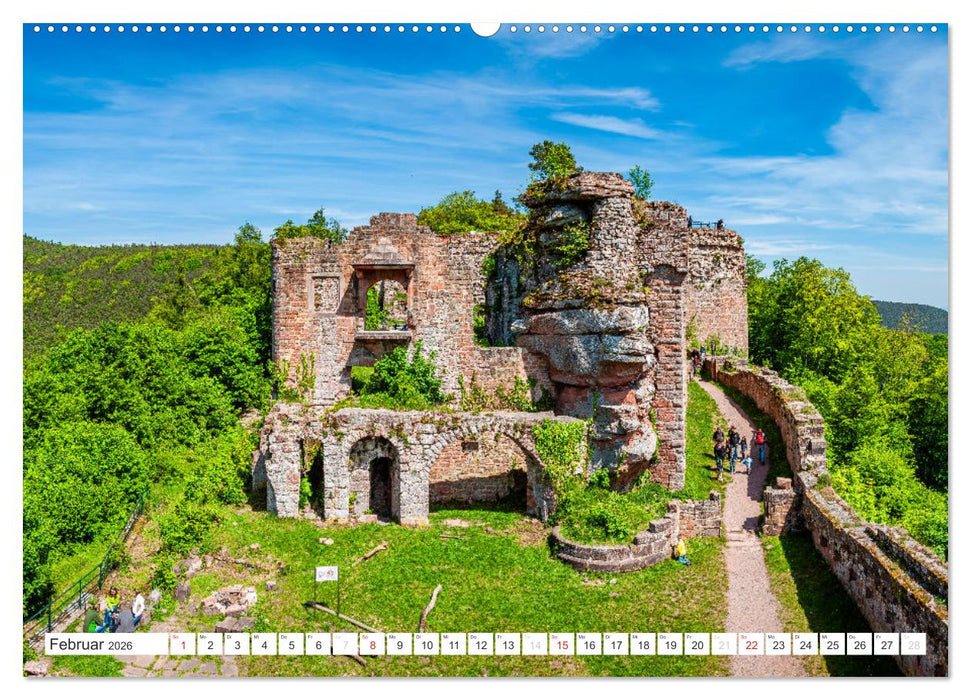 Pfälzer Sehenswürdigkeiten (CALVENDO Premium Wandkalender 2026)