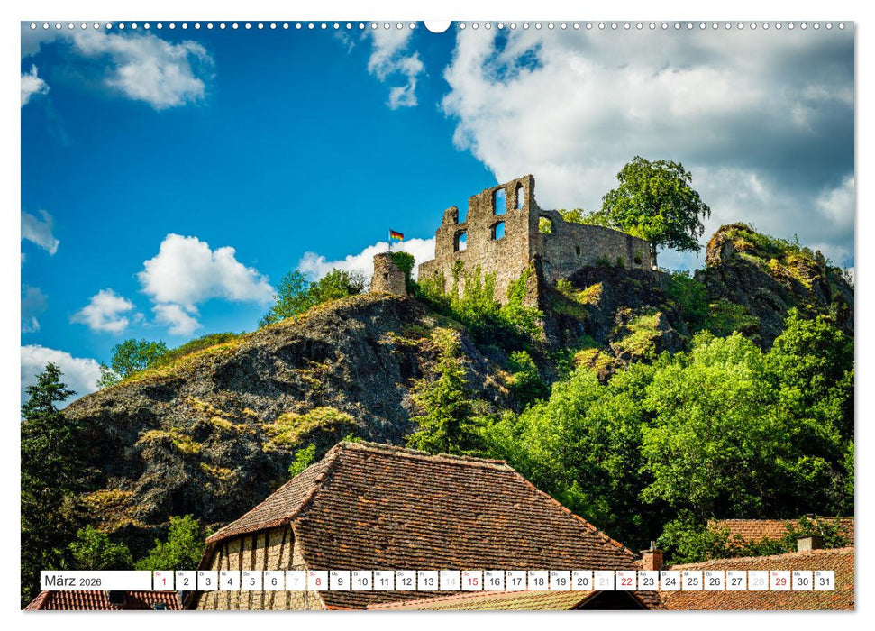 Pfälzer Sehenswürdigkeiten (CALVENDO Premium Wandkalender 2026)