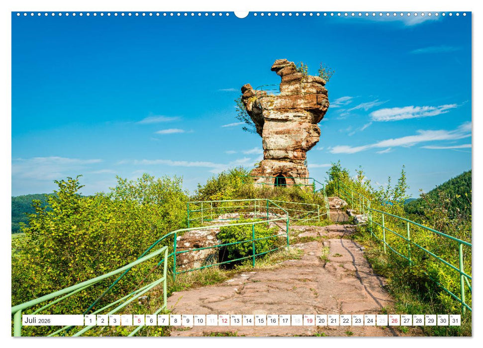 Pfälzer Sehenswürdigkeiten (CALVENDO Premium Wandkalender 2026)