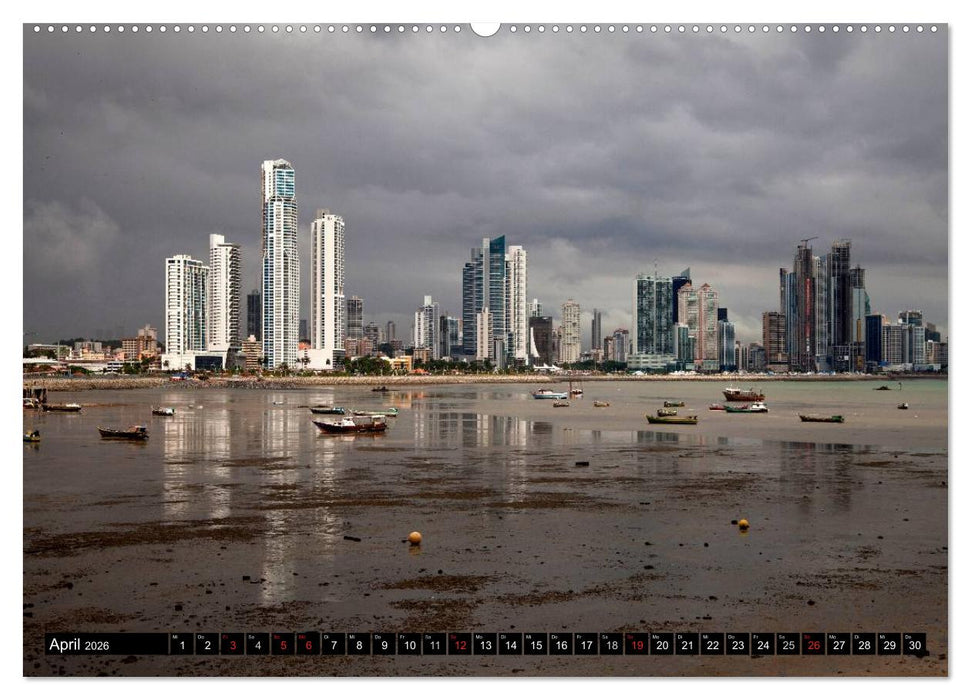 Panama Stadt (CALVENDO Wandkalender 2026)